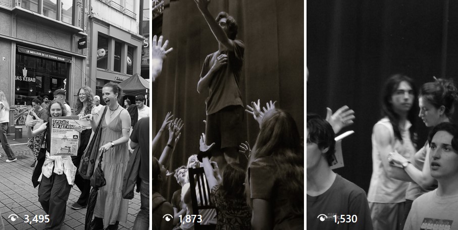 Meanwhile, over on Instagram…